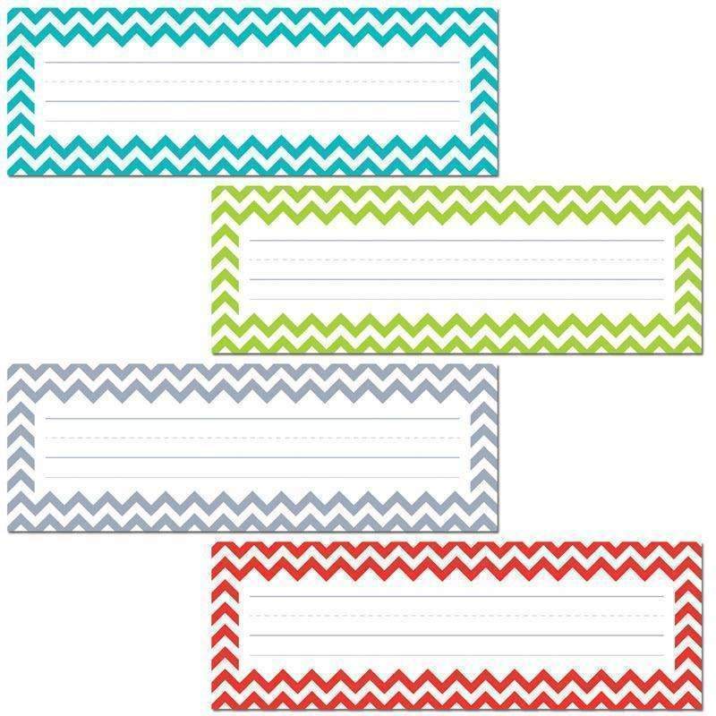 CHEVRON NAME PLATES-Learning Materials-JadeMoghul Inc.