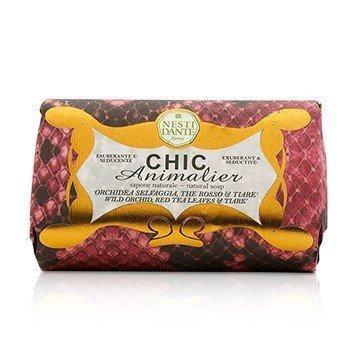 Chic Animalier Natural Soap - Wild Orchid, Red Tea Leaves & Tiare - 250g/8.8oz-All Skincare-JadeMoghul Inc.