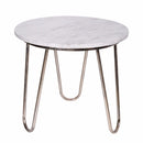 Chicly Adorning Stepney Round Side Table-Side Tables and End Tables-White-STONEIRON MDF-JadeMoghul Inc.
