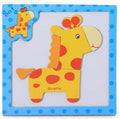 Children 3D Magnetic Puzzle Jigsaw Wooden Toys Cartoon Animals Puzzles Tangram Child Educational Toy for Children-giraffe-JadeMoghul Inc.