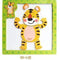 Children 3D Magnetic Puzzle Jigsaw Wooden Toys Cartoon Animals Puzzles Tangram Child Educational Toy for Children-tiger-JadeMoghul Inc.