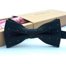 Children Bow Tie Baby Boy Kid Clothing Accessories Solid Color Gentleman Shirt Neck Tie Bowknot Dot-3-JadeMoghul Inc.