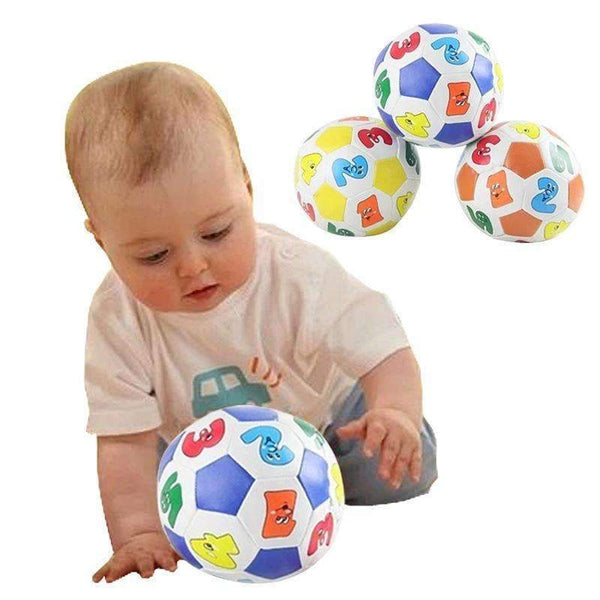 Children Kids Educational Toy Baby Learning Colors Number Rubber Ball Plaything High Quality--JadeMoghul Inc.