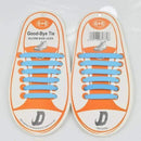 Children No Tie Silica Gel Shoe Laces-Sky Blue-JadeMoghul Inc.