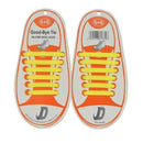Children No Tie Silica Gel Shoe Laces-Yellow-JadeMoghul Inc.
