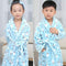 Children Plush Bathrobe-Blue ice cream-5-JadeMoghul Inc.