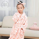 Children Plush Bathrobe-Ice cream powder-10-JadeMoghul Inc.