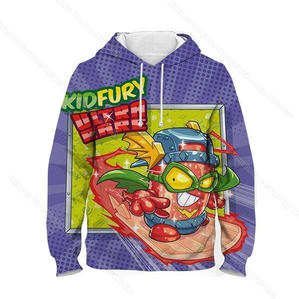 Children Super Zings Hoodie Boys Girls Cartoon 3D Printed Pullovers Kids Superzings Sweatshirt Harajuku Streetwear Spring Winter AExp
