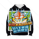 Children Super Zings Hoodie Boys Girls Cartoon 3D Printed Pullovers Kids Superzings Sweatshirt Harajuku Streetwear Spring Winter AExp