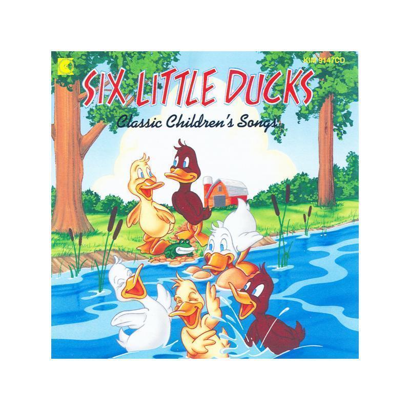 Childrens Books & Music Six Little Ducks Cd KIMBO EDUCATIONAL
