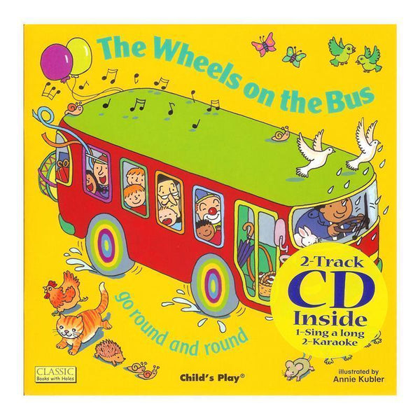 Childrens Books & Music The Wheels On The Bus 8 X8 Book With CHILDS PLAY BOOKS