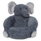 Children's Plush Elephant Character Chair-ANIMAL-JadeMoghul Inc.