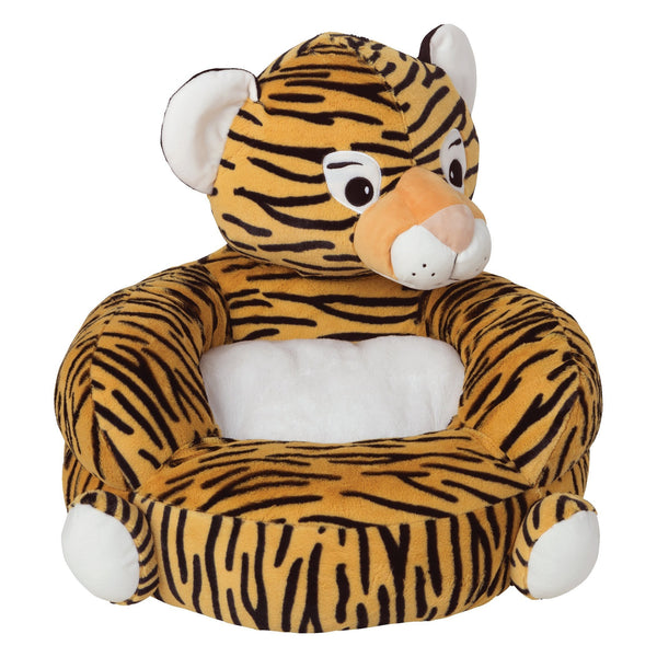 Children's Plush Tiger Character Chair-ANIMAL-JadeMoghul Inc.