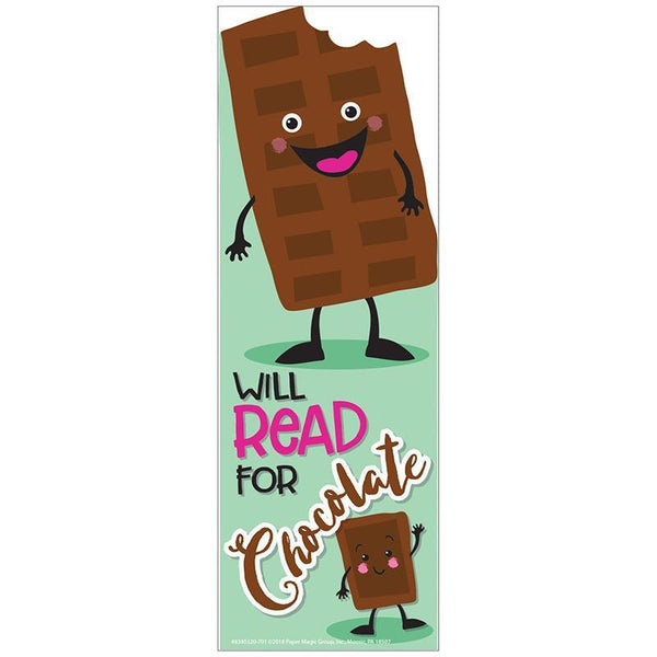 CHOCOLATE BOOKMARKS SCENTED-Learning Materials-JadeMoghul Inc.