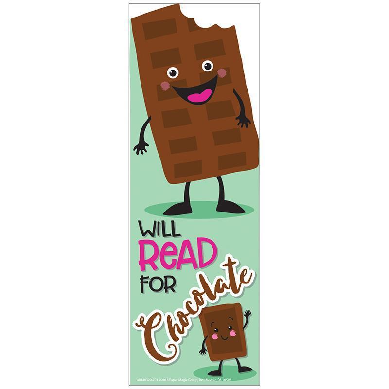 CHOCOLATE BOOKMARKS SCENTED-Learning Materials-JadeMoghul Inc.