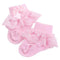 Christening Winter Warm Meias Para Bebe Cotton Baby Girl Socks,Kids Ruffled Meias Infantil Knitted Knee Lace Baby Socks Newborn-3F1003-3M-JadeMoghul Inc.