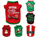 Christmas Dog Clothes Cotton Pet Clothing For Small Medium Dogs Vest Shirt New Year Puppy Dog Costume Chihuahua Pet Vest Shirt AExp
