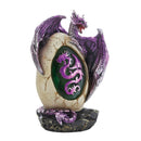 Home Decor Ideas Purple Dragon Egg Statue