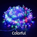 Christmas Lights 5M 10M 20M 30M 50M 100M Led String Fairy Light 8 Modes Christmas Lights For Wedding Party Holiday Lights AExp