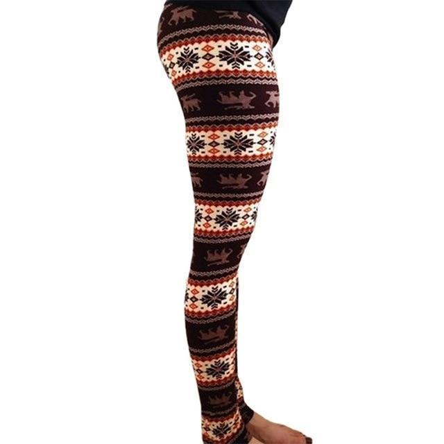 Christmas Printed Warm Leggings-03-One Size-JadeMoghul Inc.