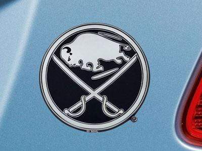 Chrome Emblem Custom Rugs NHL Buffalo Sabres Auto Emblem 3"x3" FANMATS