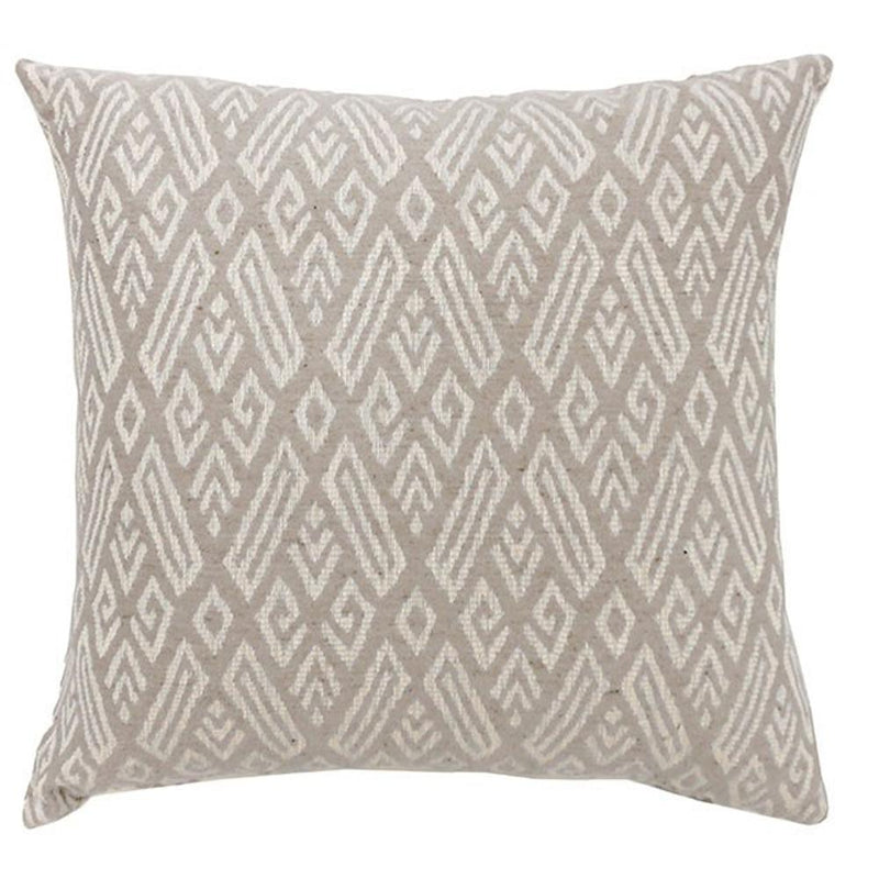 CICI Contemporary Small Pillow With fabric, Beige Finish, Set of 2-Accent Pillows-Beige-Cotton, Rayon, Polyester, Linen-JadeMoghul Inc.
