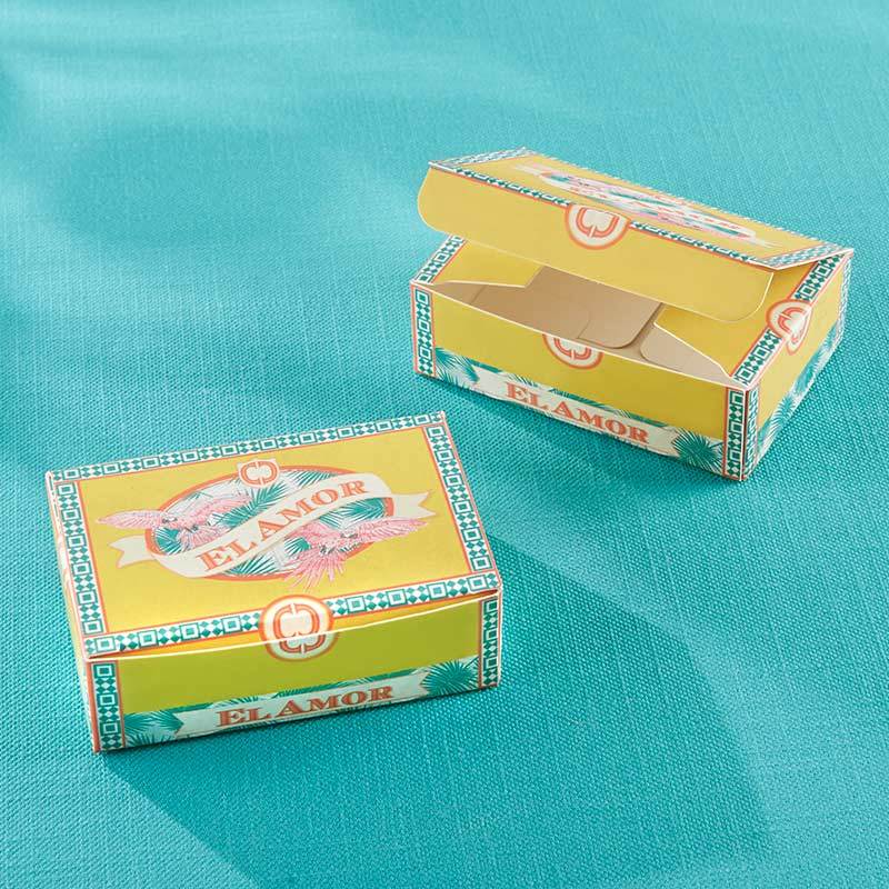 Cigar Box Inspired Favor Box (2 Sets of 24) (Available Personalized)-Favor Boxes Bags & Containers-JadeMoghul Inc.