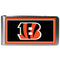 Cincinnati Bengals Steel Logo Money Clips-Wallets & Checkbook Covers-JadeMoghul Inc.