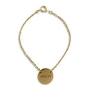 Circle Tag Bracelet - Classic Serif Font (Pack of 1)-Personalized Gifts for Women-JadeMoghul Inc.