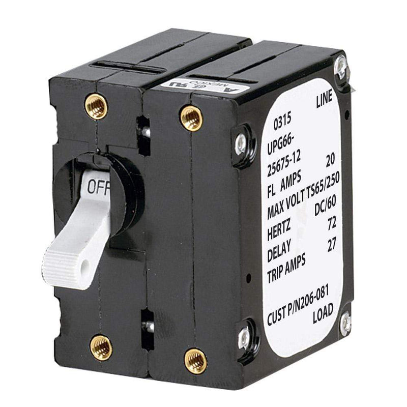 Circuit Breakers Paneltronics 'A' Frame Magnetic Circuit Breaker - 40 Amps - Double Pole [206-084S] Paneltronics