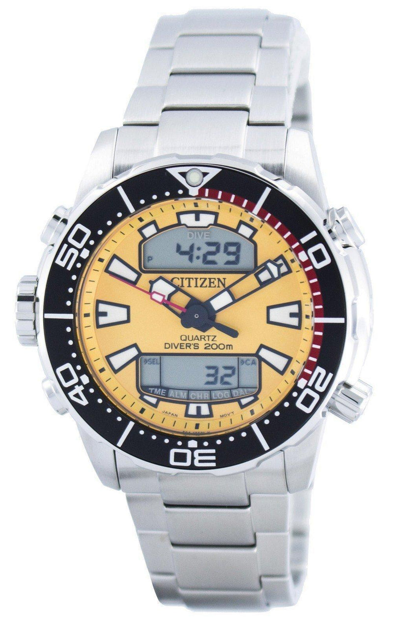 Citizen Aqualand Promaster Diver's 200M Analog Digital JP1090-86X Men's Watch-Branded Watches-JadeMoghul Inc.