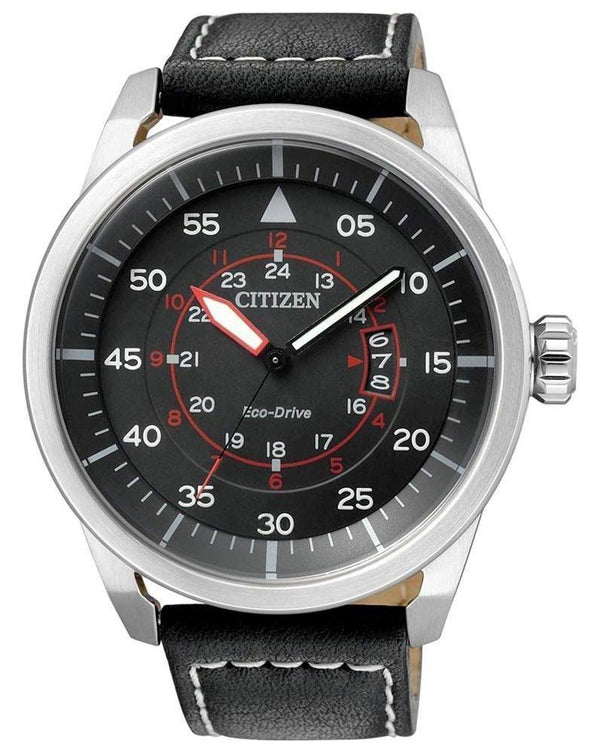 Citizen Eco-Drive Aviator Power Reserve AW1360-04E Men's Watch-Branded Watches-JadeMoghul Inc.
