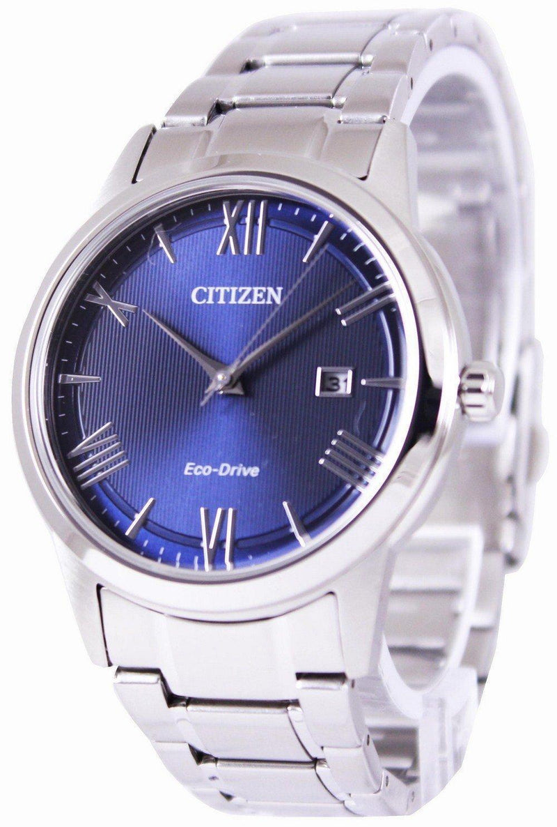 Citizen Eco-Drive Blue Dial AW1231-58L Men's Watch-Branded Watches-JadeMoghul Inc.