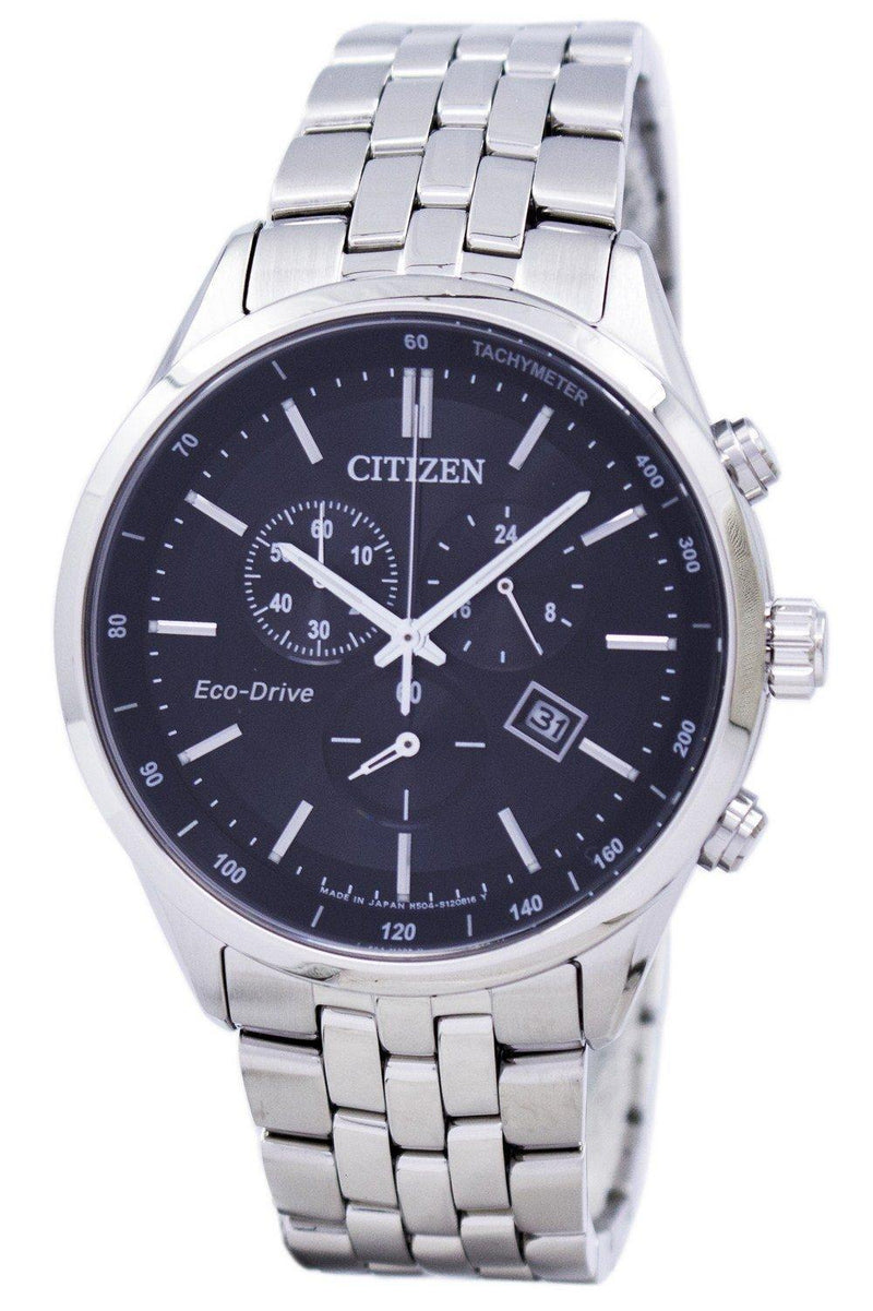 Citizen Eco-Drive Chronograph Tachymeter AT2140-55E Men's Watch-Branded Watches-JadeMoghul Inc.