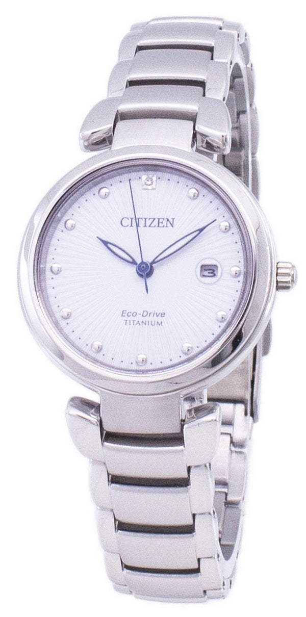 Citizen Eco-Drive Super Titanium EW2500-88A Women's Watch-Branded Watches-Blue-JadeMoghul Inc.