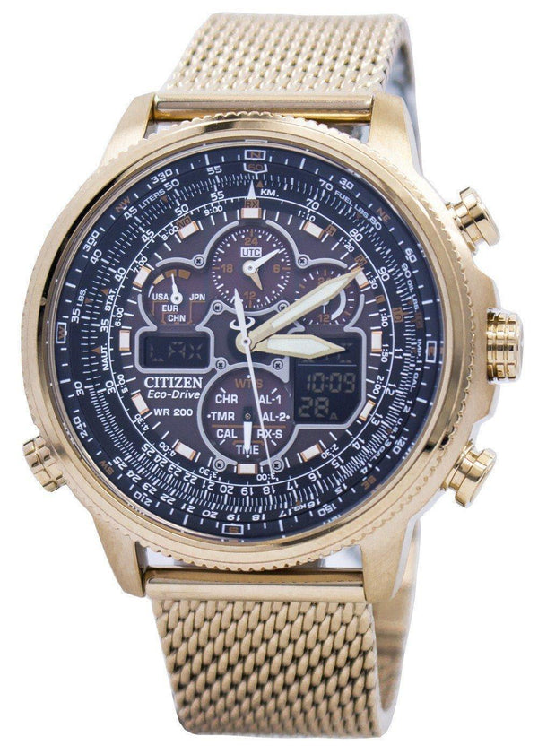 Citizen Navihawk A-T Eco-Drive Chronograph JY8033-51E Men's Watch-Branded Watches-JadeMoghul Inc.