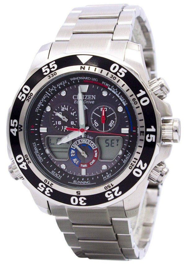 Citizen Promaster Chronograph JR4045-57E JR4045 World Time Men's Watch-Branded Watches-JadeMoghul Inc.