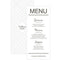 City Style Menu Card Charcoal (Pack of 1)-Reception Stationery-Charcoal-JadeMoghul Inc.