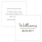 City Style Square Favor Tag Charcoal (Pack of 1)-Wedding Favor Stationery-Charcoal-JadeMoghul Inc.