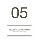 City Style Table Numbers Numbers 85-96 Charcoal (Pack of 12)-Table Planning Accessories-Charcoal-13-24-JadeMoghul Inc.