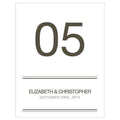 City Style Table Numbers Numbers 85-96 Charcoal (Pack of 12)-Table Planning Accessories-Charcoal-85-96-JadeMoghul Inc.