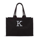 City Tote - Solid Box Tote - Black (Pack of 1)-Personalized Gifts for Women-JadeMoghul Inc.