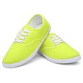 CITYCROSS plain women sneakers 2018 simple design flats lace up canvas shoes for girl's and women-Fluorescein-5.5-JadeMoghul Inc.
