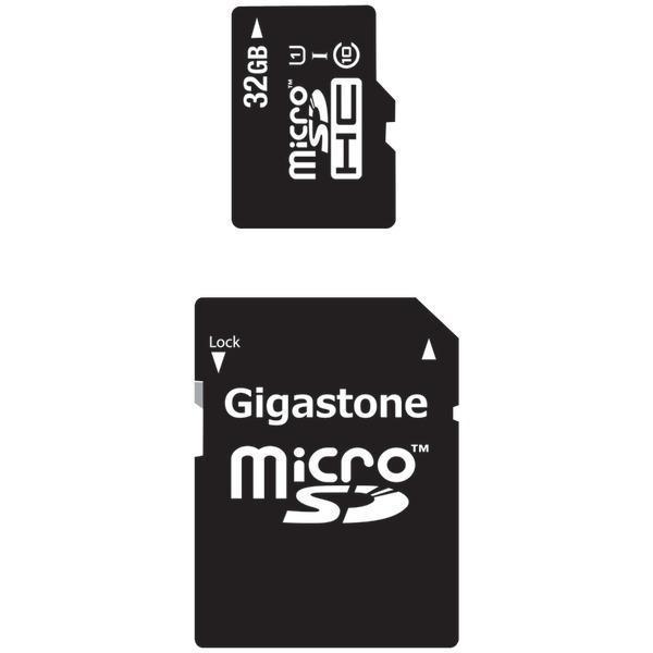 Class 10 UHS-1 microSDHC(TM) Card & SD Adapter (32GB)-Memory Cards-JadeMoghul Inc.