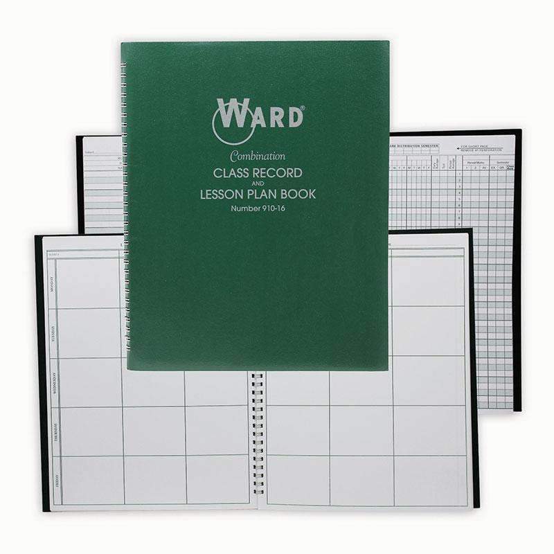 CLASS RECORD & LESSON PLAN COMBO-Learning Materials-JadeMoghul Inc.