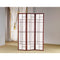 Classic 3 Panel Wooden Folding Screen, Brown-Screens and Room Dividers-Brown-Wood-JadeMoghul Inc.