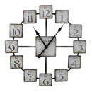 Classic And Uniquely Designed Metal Wall Clock-Wall clocks-JadeMoghul Inc.