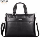 Classic Business Man Briefcase Brand Computer Laptop Shoulder Bag Leather Men's Handbag Messenger Bags Men Bag Hot-Black-China-JadeMoghul Inc.