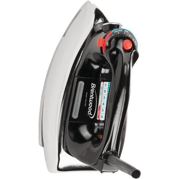 Classic Chrome-Plated Steam Iron-Irons/Garment Steamers-JadeMoghul Inc.