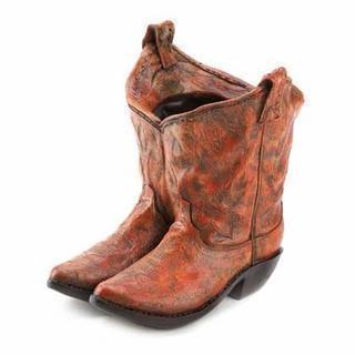 Decoration Ideas Classic Cowboy Boots Planter